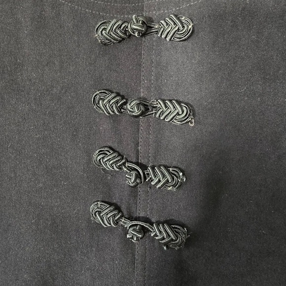 Amanda Smith Dress Womens XL Black Sleeveless Maxi Pocket Modest Y2K Retro - Picture 4 of 10